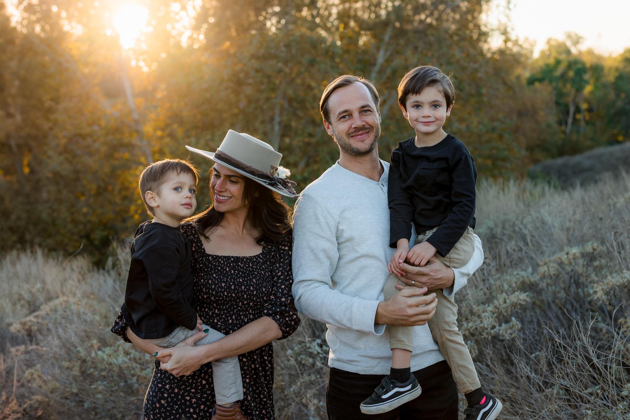 Golden Hour & Giggles on the Trail: A Summer Family Session in Riverside, CA